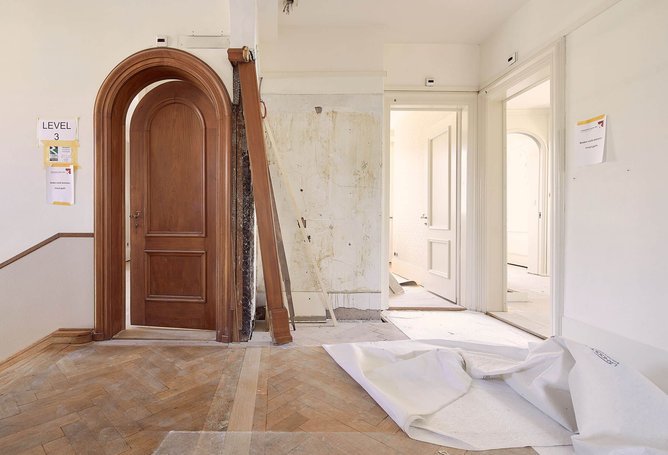 Altbausanierung Garderobe