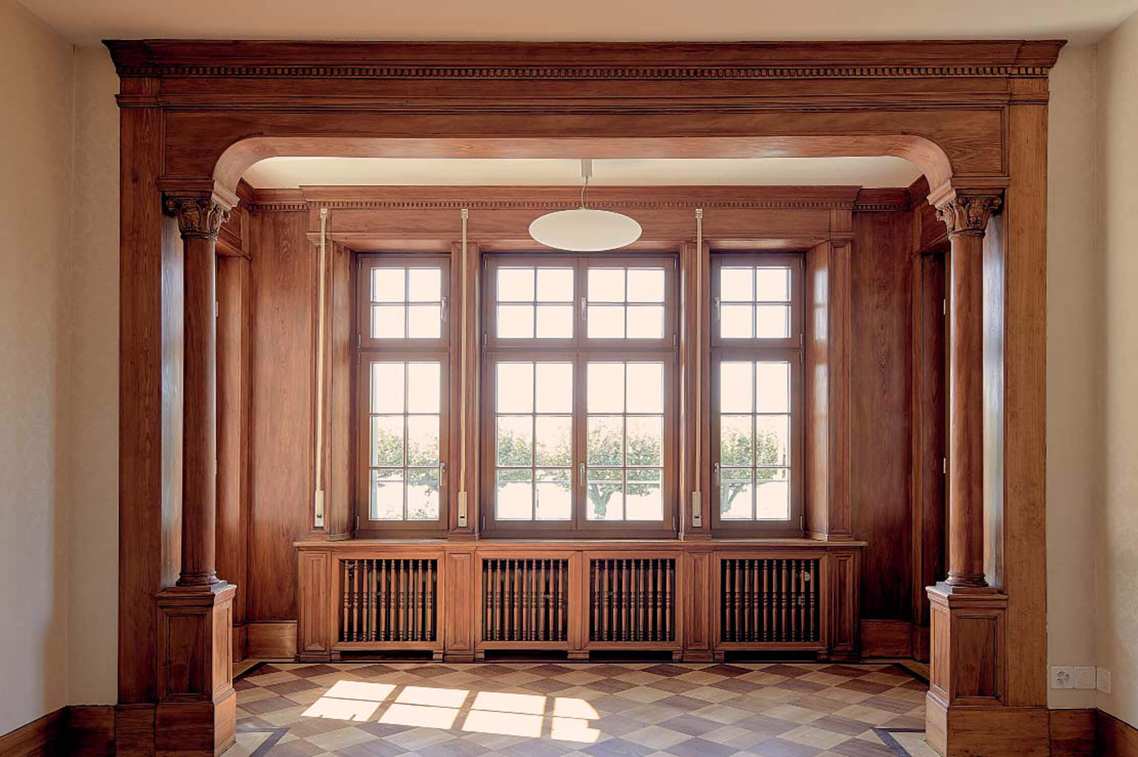 Old Building Restoration Entrance