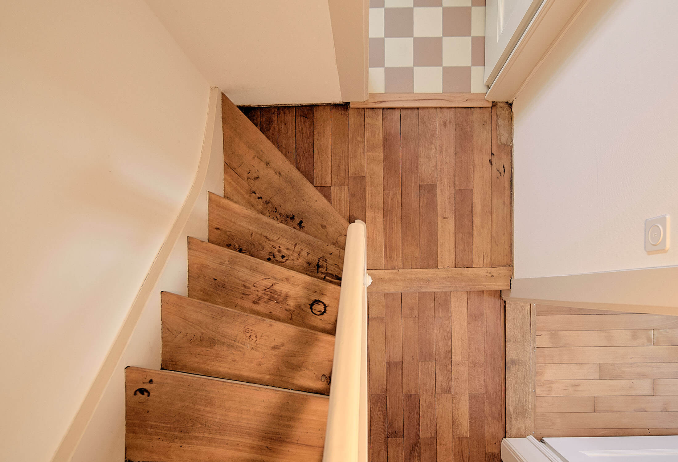 Old Building Restoration Stairs