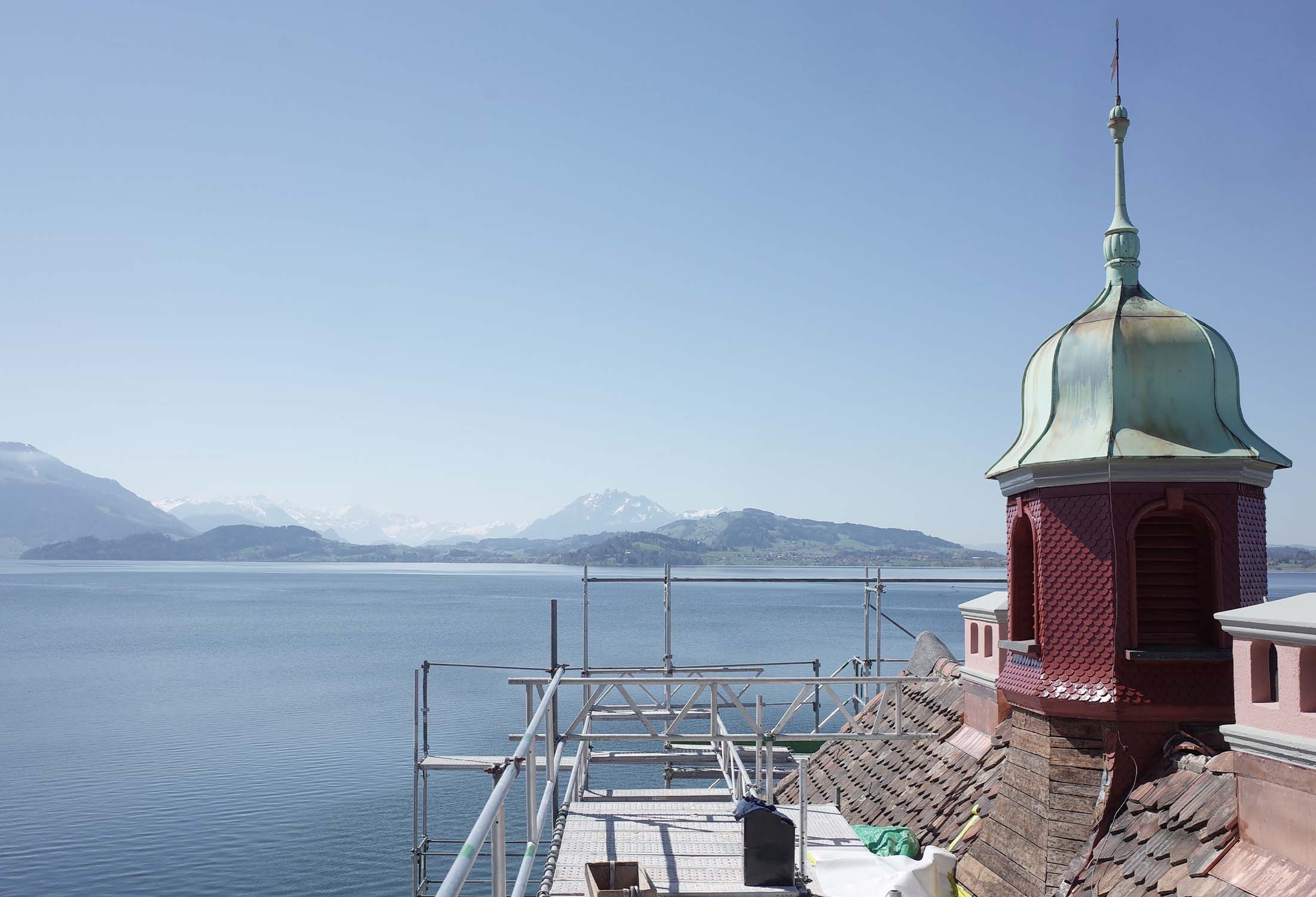 Old Building Restoration Promenade